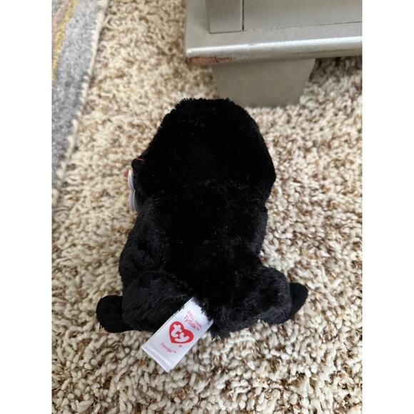 Ty Beanie Boo George the Gorilla Plush Stuffed Animal 6” (Retired) - Picture 4 of 4